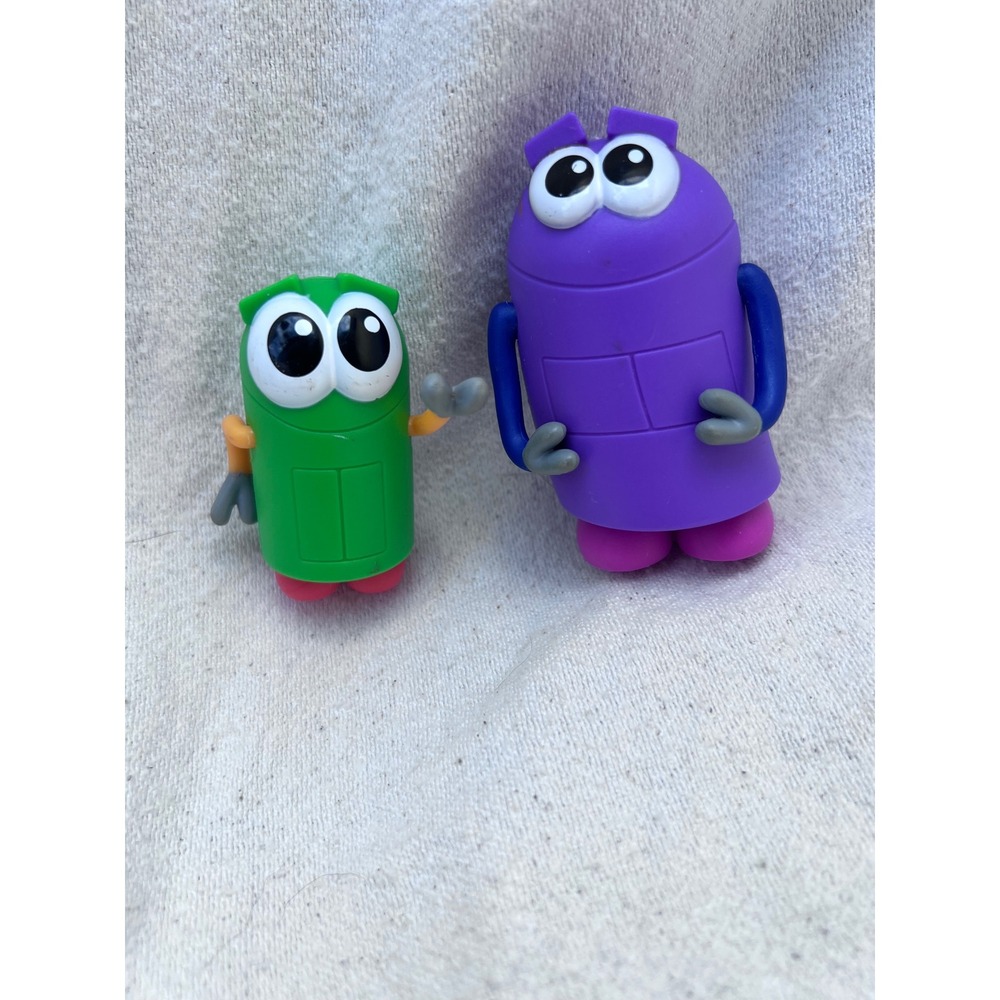 StoryBots Kids Fisher-Price Action Figure Set OS Green Purple